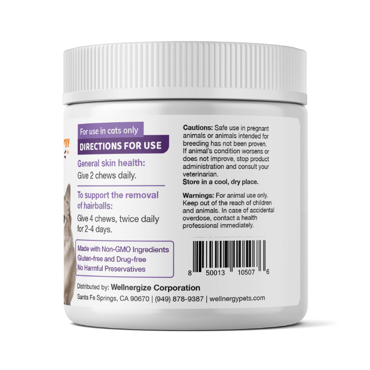 HAIRBALL CONTROL for cats Wellnergy Pets