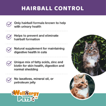 HAIRBALL CONTROL for cats Wellnergy Pets