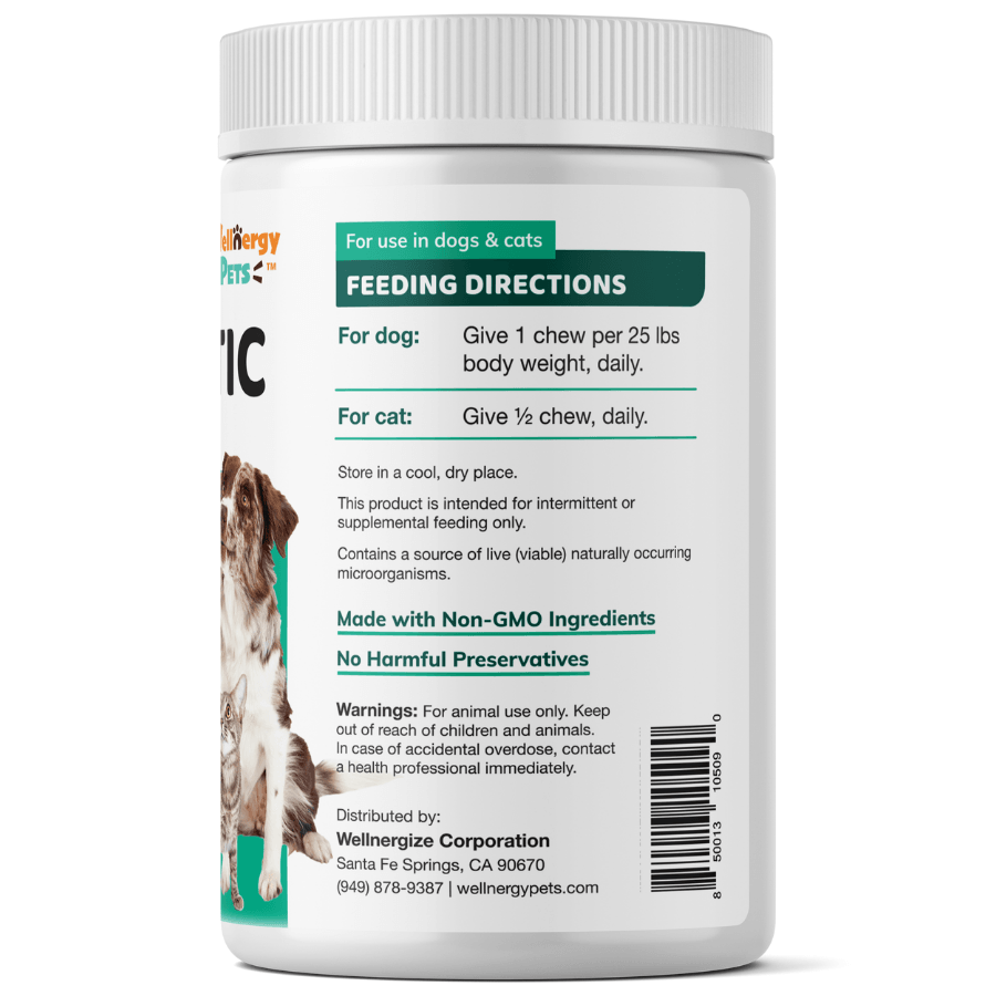 PROBIOTICS for dogs and cats Wellnergy Pets