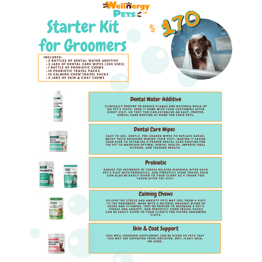 Starter Kit for Groomers Wellnergy Pets