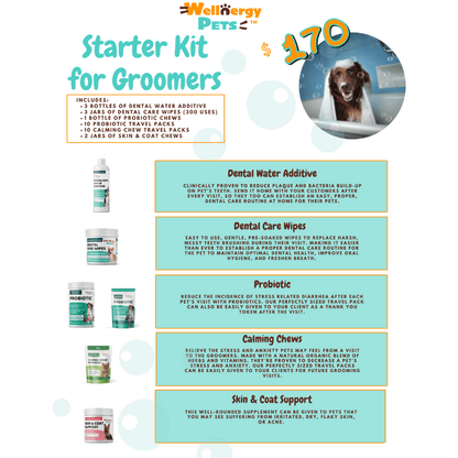 Starter Kit for Groomers Wellnergy Pets